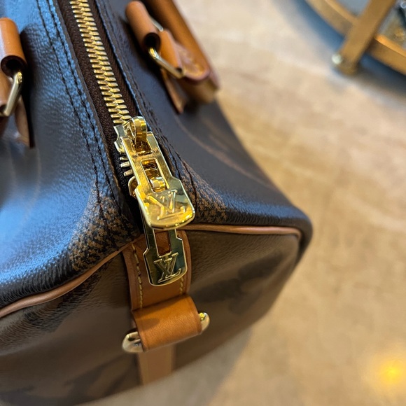 Giant reverse print monogram speedy 35 - Picture 11 of 14